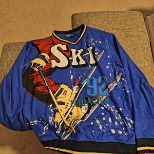 Polo Ralph Lauren Vibrant Ski Graphic Crewneck Sweater